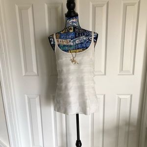 🎈SOLD🎈Dressy white ruffled cami